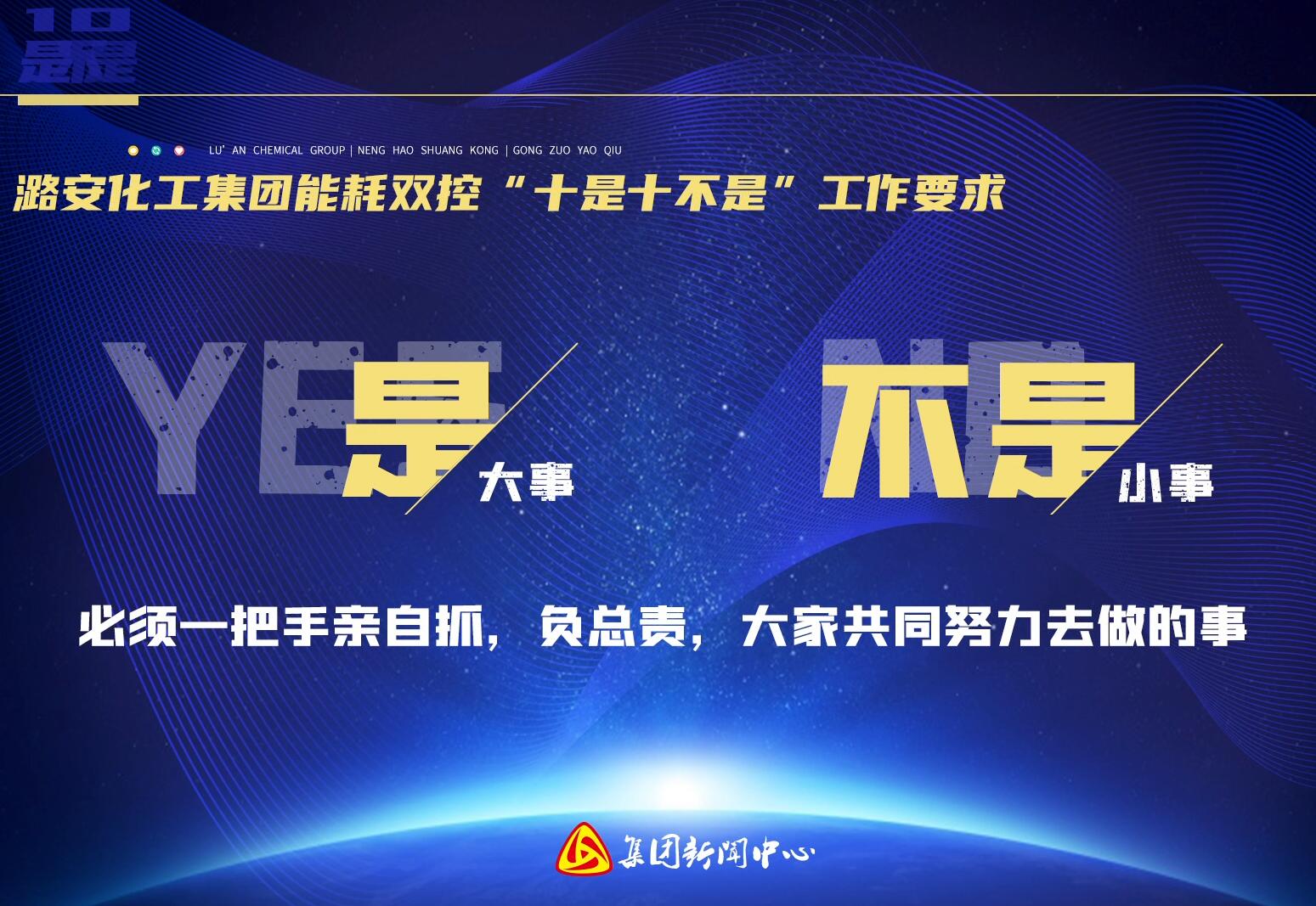 潞安化工集團能耗雙控“十是十不是”工作要求（上）